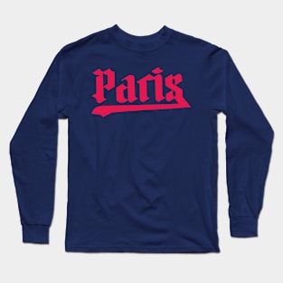 Paris Long Sleeve T-Shirt